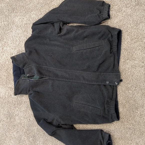 Nautica reversible rain coat / polar fleece - Picture 5 of 11